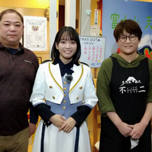 Read more about the article アイドルグループSTU48石田みなみさんが「かき氷」の取材に来てくれました